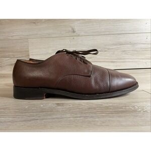 Alden Men's Brown Cap Toe Oxford Blucher 9 B/D USA Professional Work Shoes